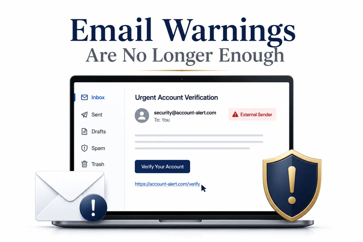 Email Warnings Are No Longer Enough