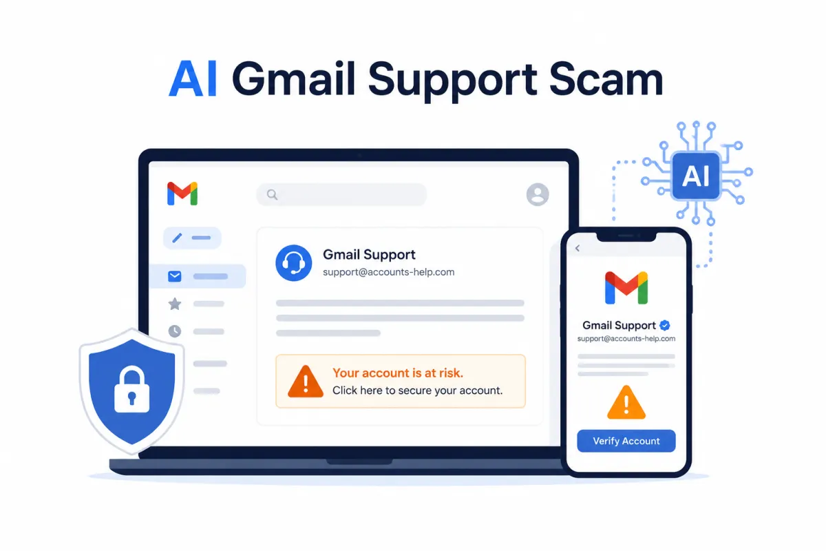 AI Gmail Support Scam