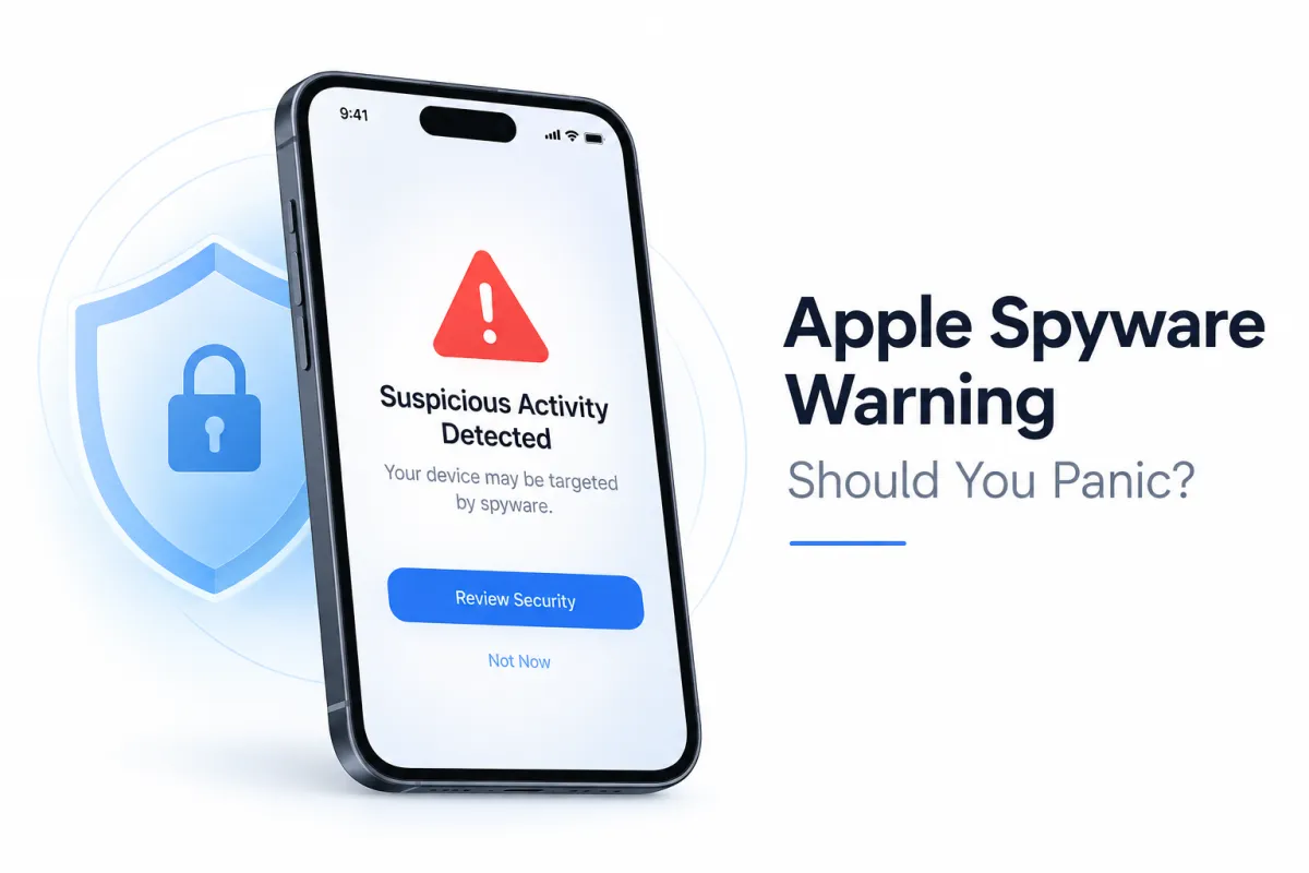 Apple Spyware Warning Explained