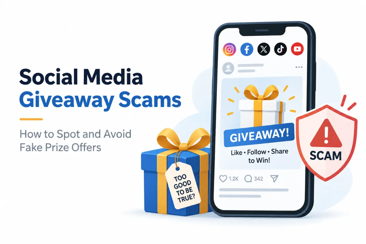 Social Media Giveaway Scams