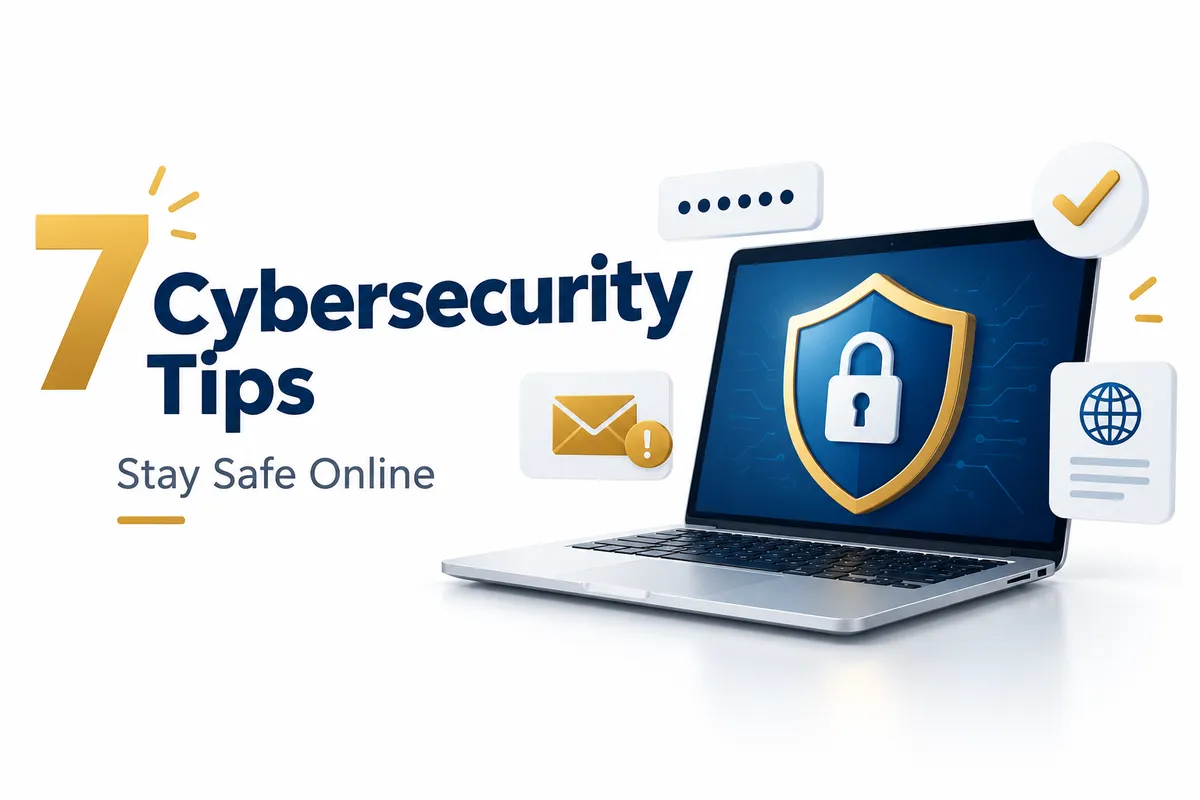 7 Cybersecurity Tips to Stay Safe Online