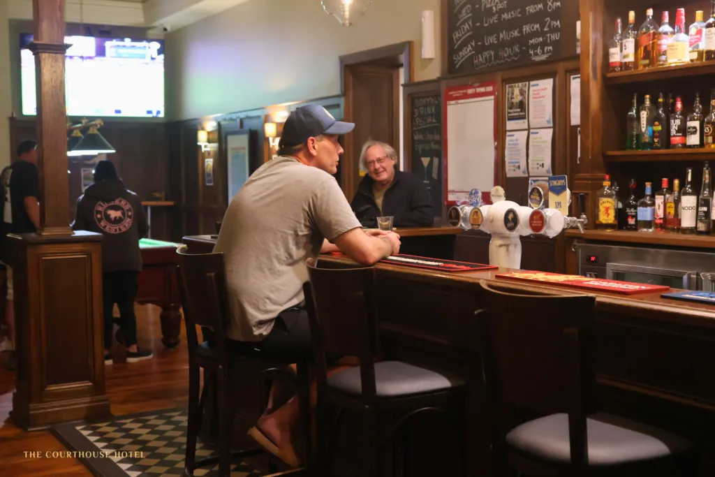 Man drinking