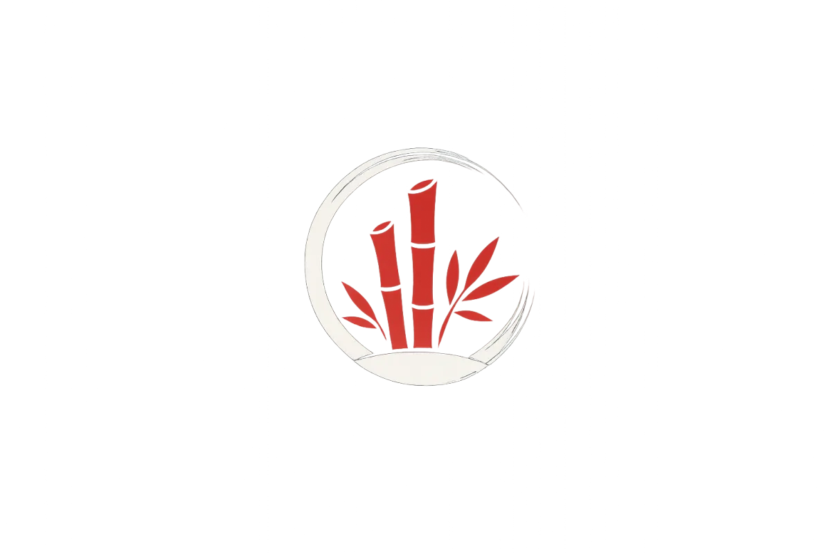Red Bamboo Chinese Logo