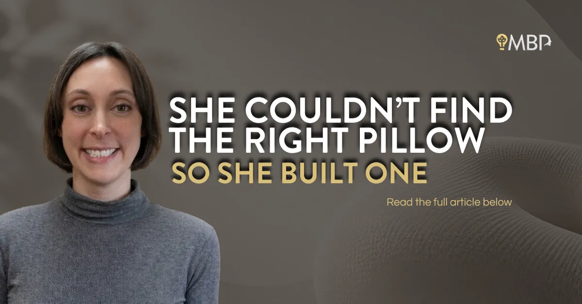How a Sphere-Shaped Pillow Helped End 8 Years of Sleepless Nights