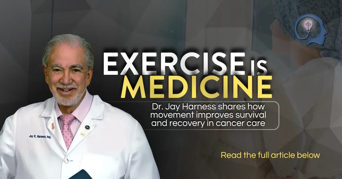 Feature image for MBNews article about exercise oncology