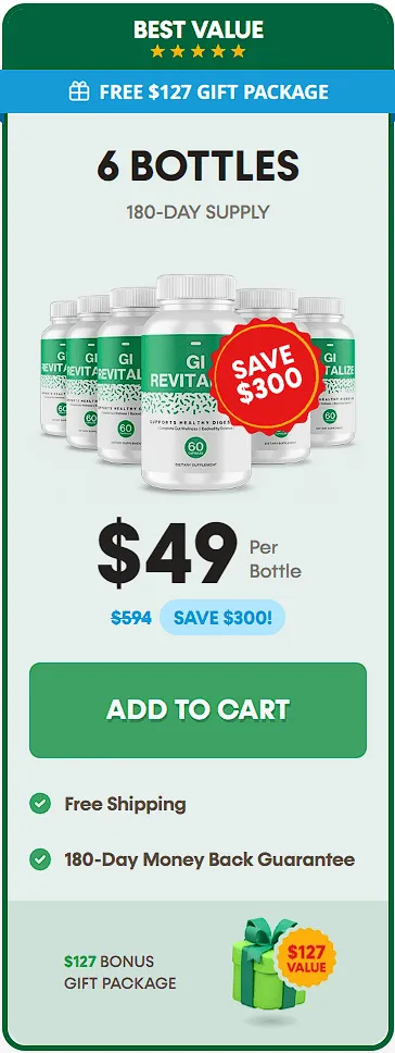 buy GI Revitalize 6 bottles