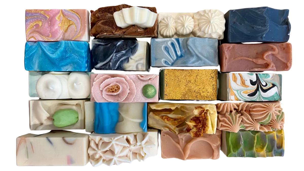 Joy Bubbles artisan soap 6 pack bundle