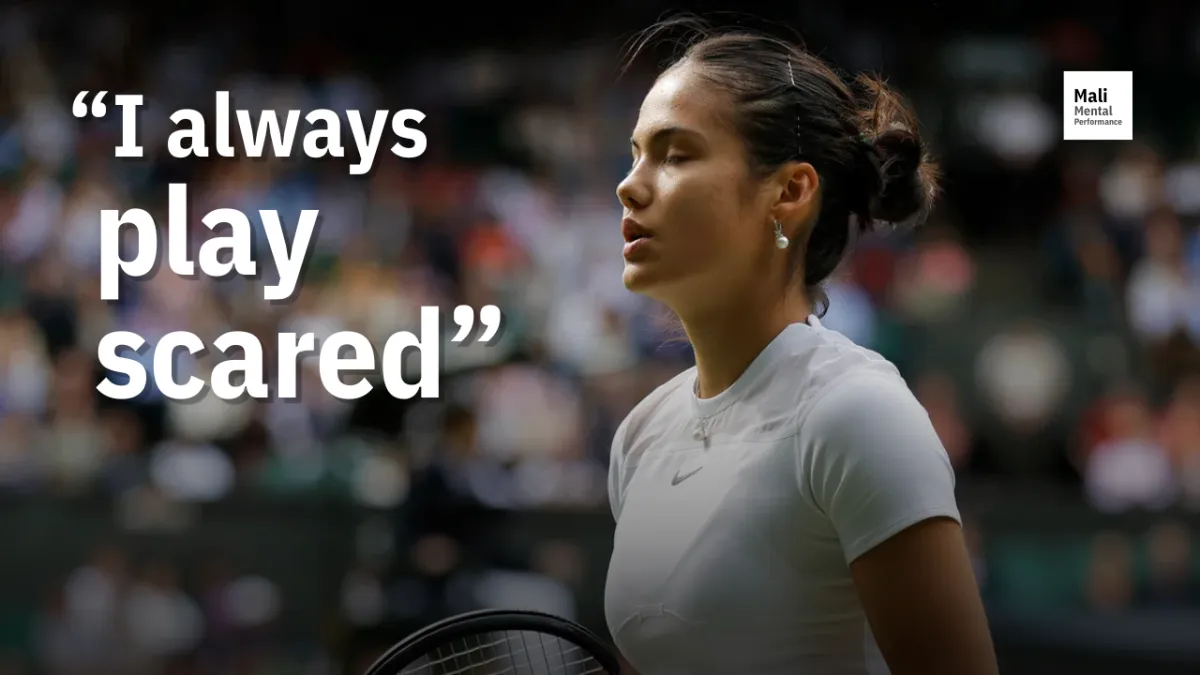 This is why you always play "careful" and "scared" tennis