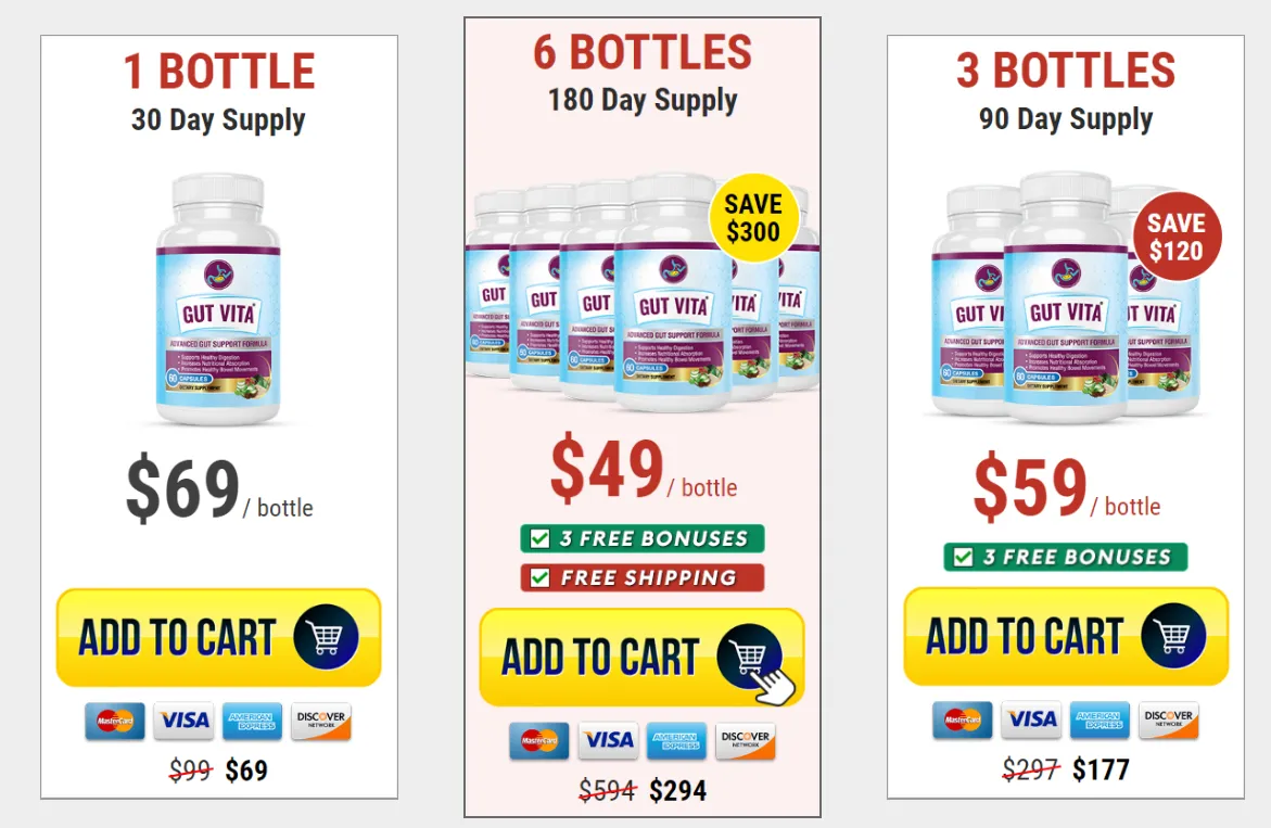 Buy Gut Vita supplement 