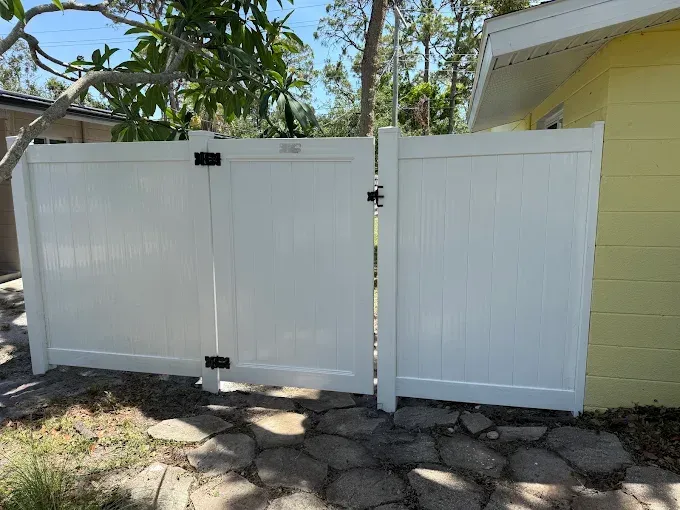 Wood Fence Installation in