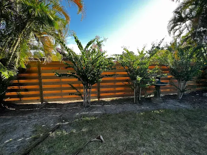 Wood Fence Installation in