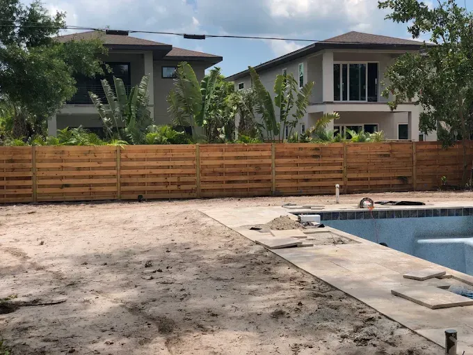 Vinyl Fence Installation in