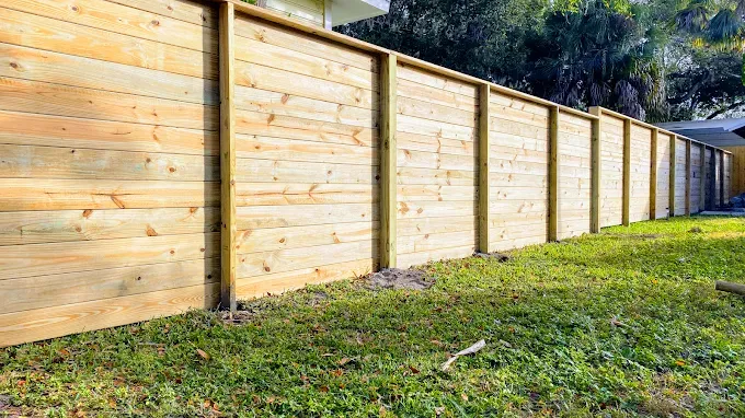 Vinyl Fence Installation in