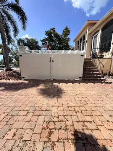 Vinyl Fence Installation in