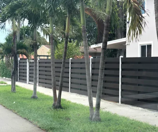 Wood Fence Installation in