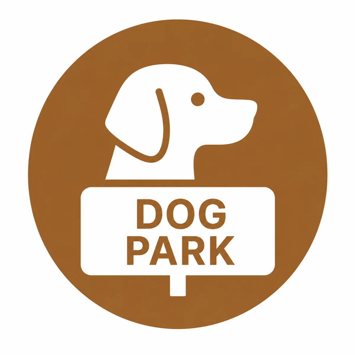 Pets running in the fenced dog park at Possum Kingdom RV Resort