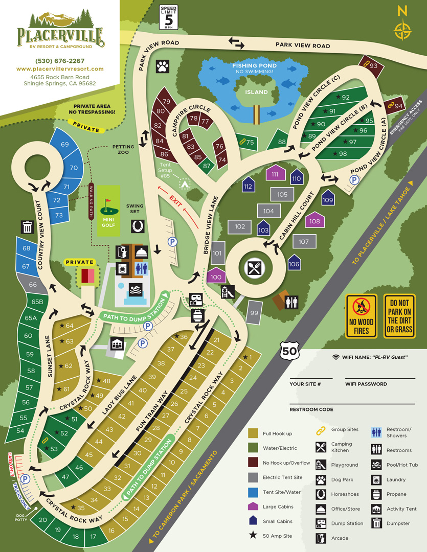 Map showing Possum Kingdom RV Resort at 109 N FM 2353, Graford, Texas