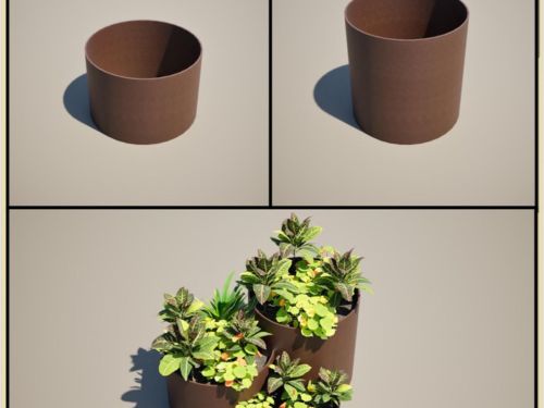 Round Planters in Houston