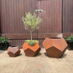 Round Planters Houston