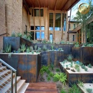L-Shaped & Corner Planters Houston