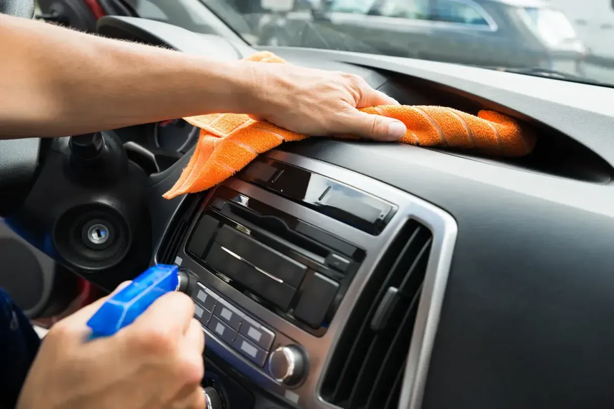 Interior Surface Cleaning (Dash, Console & Door Panels) in Seattle