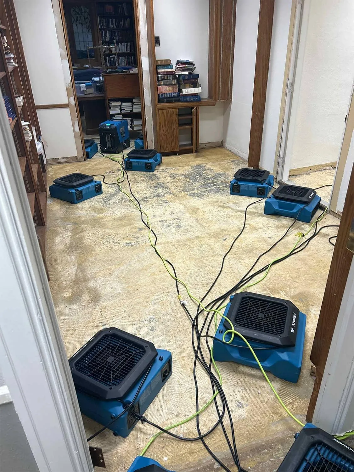 how to repair water damage