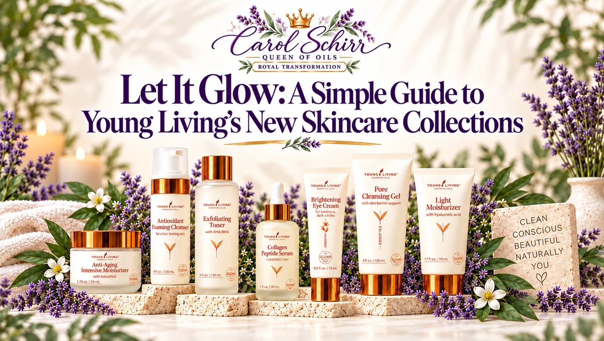 Let It Glow: A Simple Guide to Young Living’s New Skincare Collections
