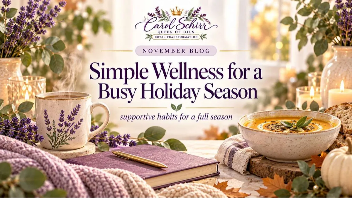 Simple Wellness for a Busy Holiday Season