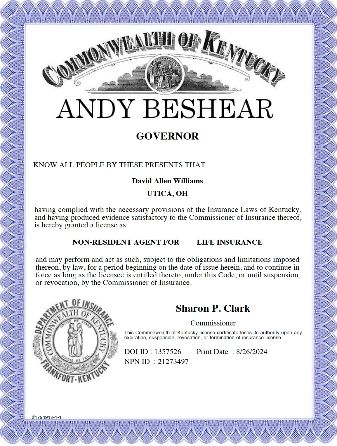 state license