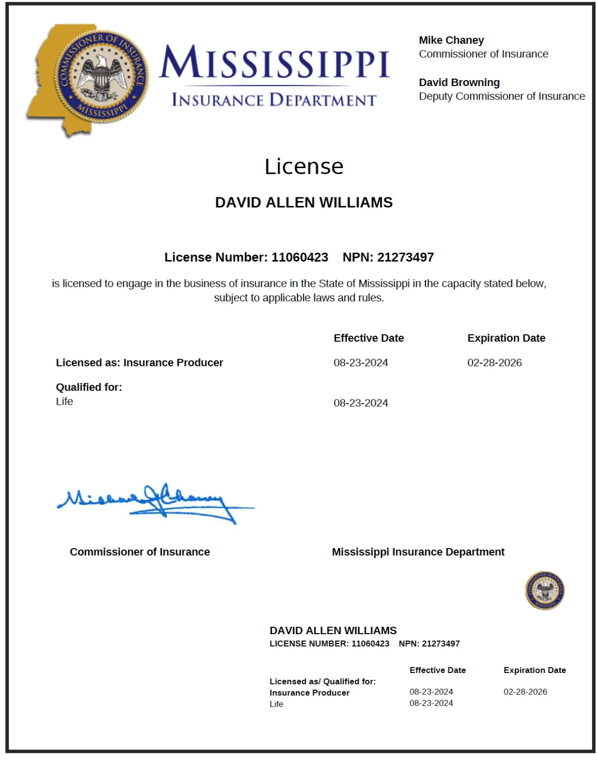 state license