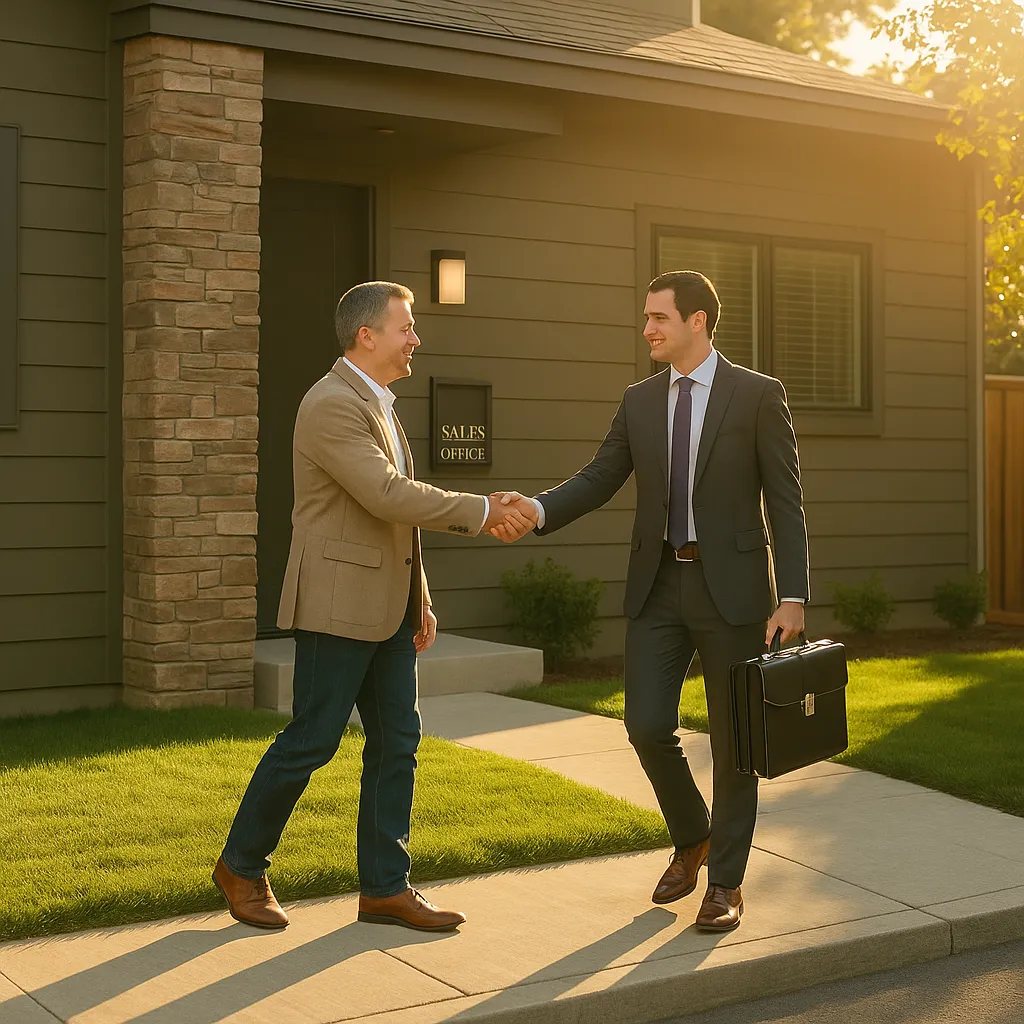 Home service team coordinating calls and schedules