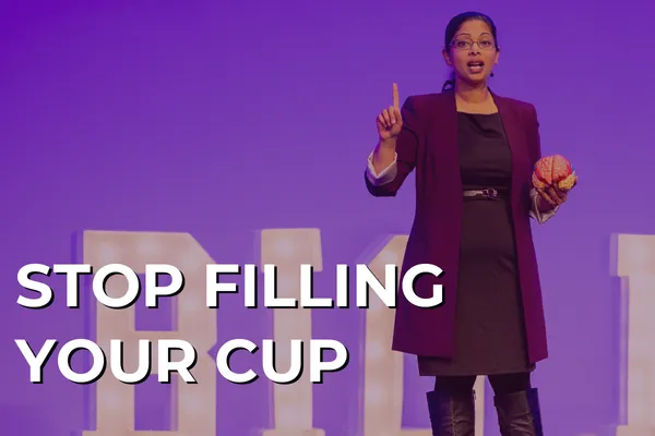 Stop Filling Your Cup Why Work & Life Demand a Different Approach | Keynote By Dr. Anna Thomas