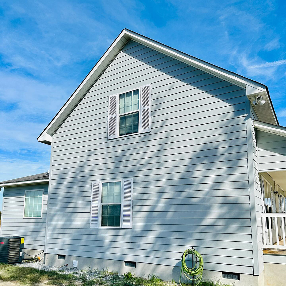 After exterior painting project in Burleson TX