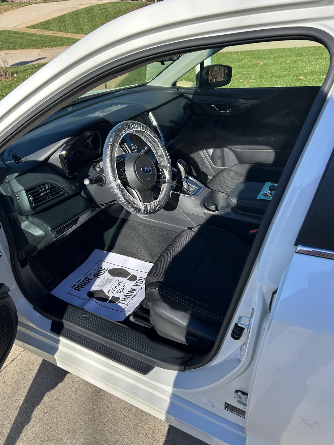 Black Porche with a full detail.