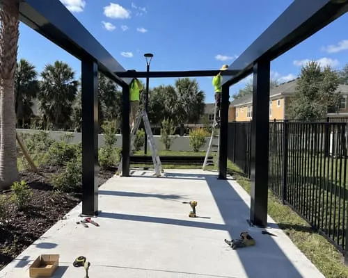 Eustis Fence Powder Coating