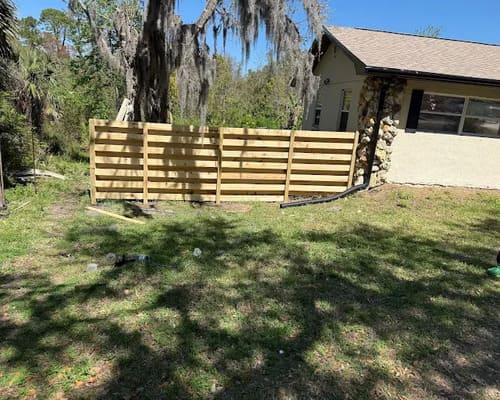 Eustis Fence Installation