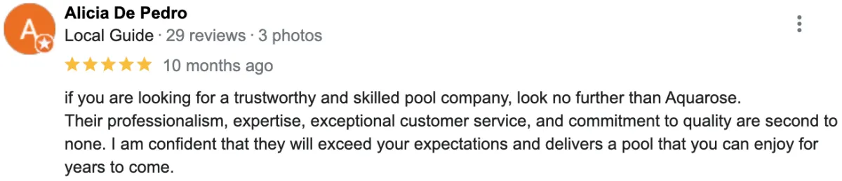 pool care