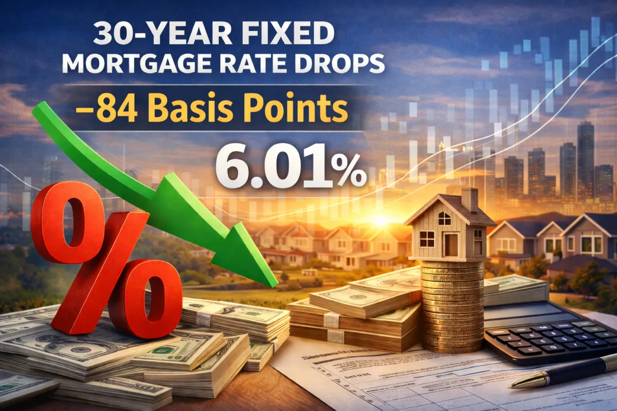 mortgage rate drop