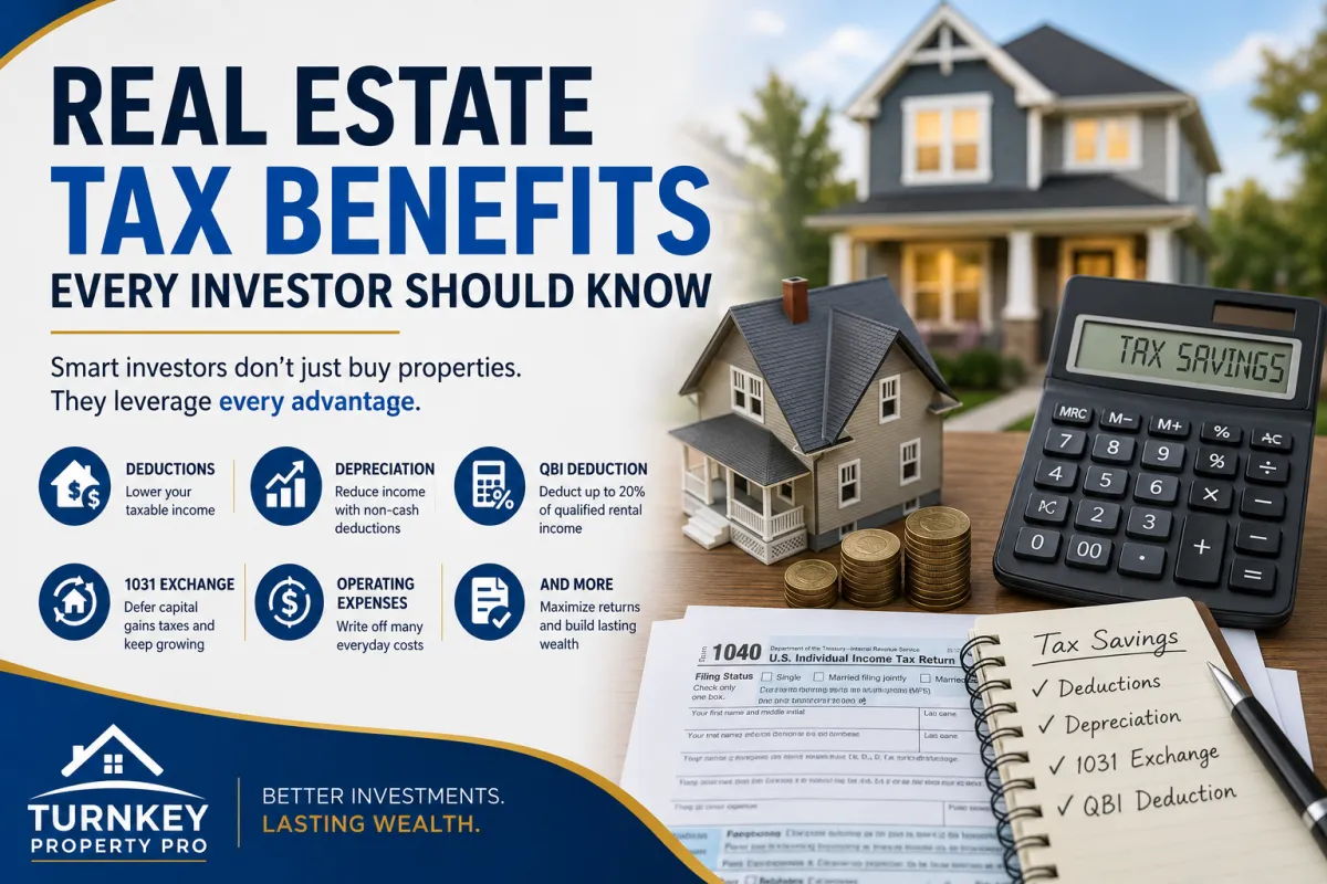 Real estate tax benefits for investors