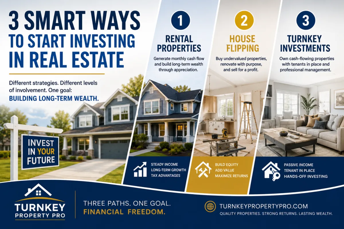 3 smart ways to invest in real estate