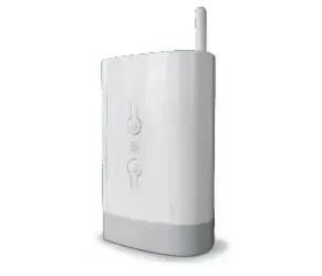 A WIFI tower representing phone and in home integration against White Background 
