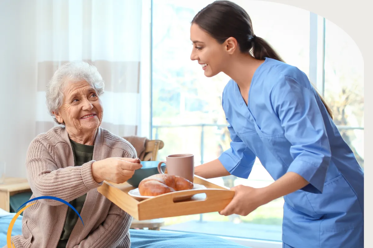 A man in a wheel chair being pushed by a woman