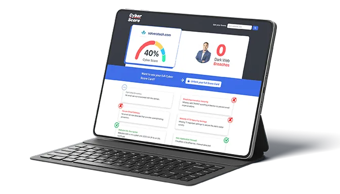 Fee Cybersecurity Score from Big Water Technologies