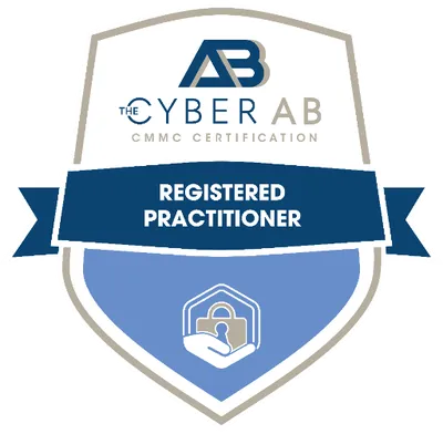 Cyber AB Registered Practitioner for CMMC Badge