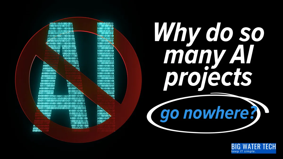 Why do so many AI projects go nowhere