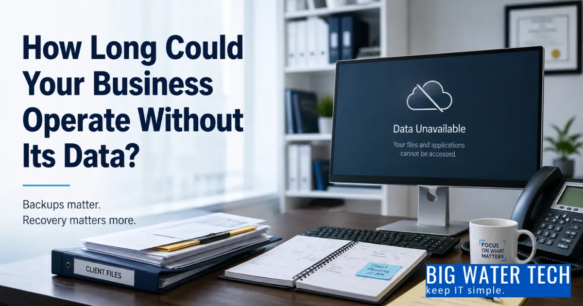How long could your business last with your data?