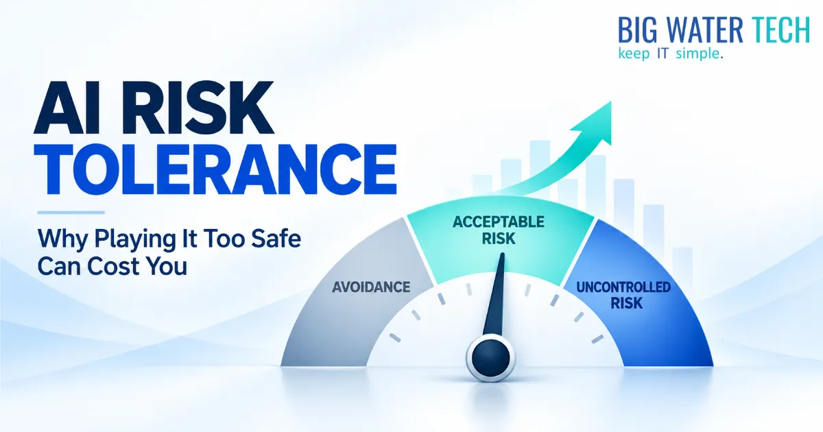 Learn how small businesses can balance AI security risks with positive risk, growth opportunities, and an acceptable level of risk.