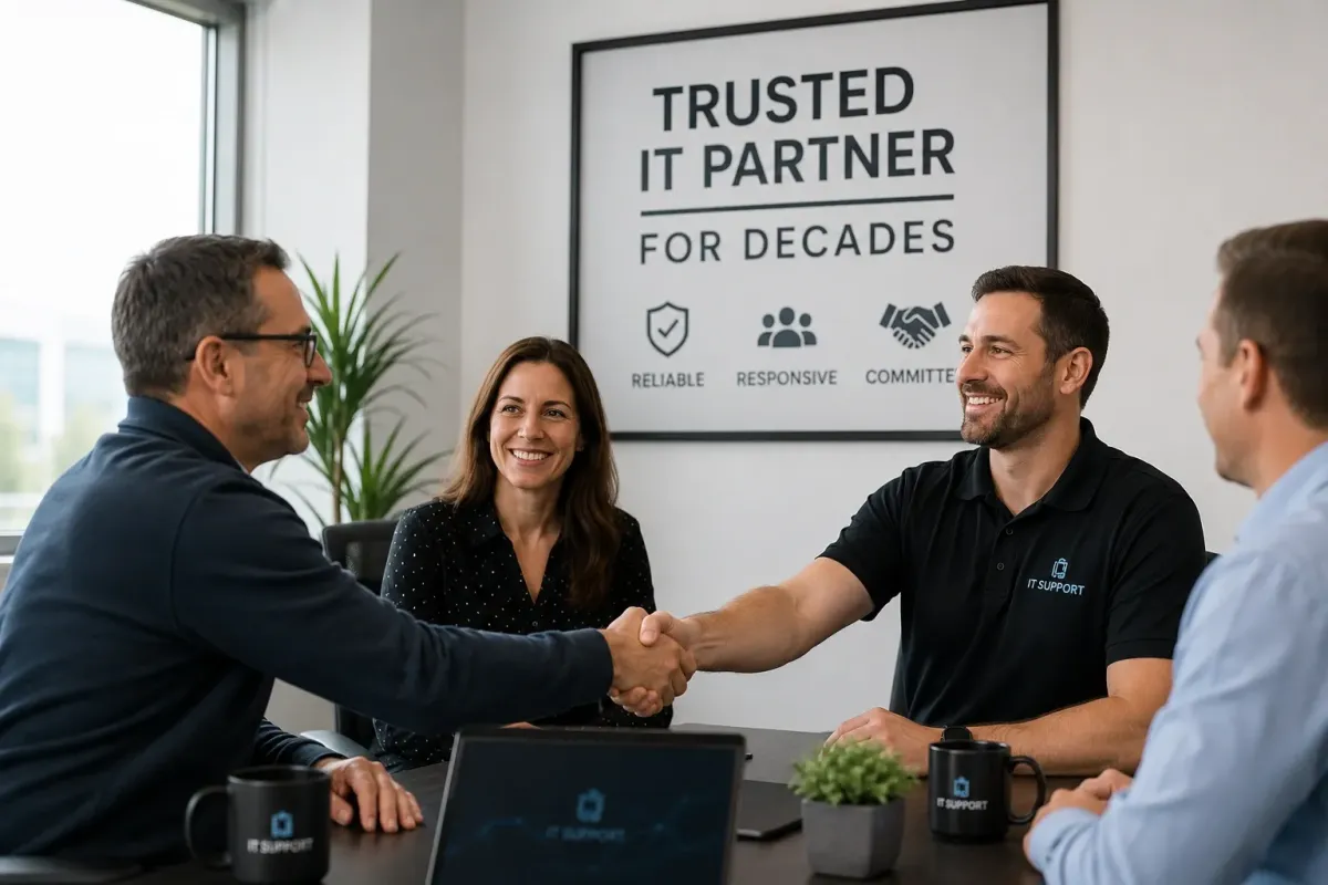 Big Water Tech providing on-site IT support to a Warren, Michigan business