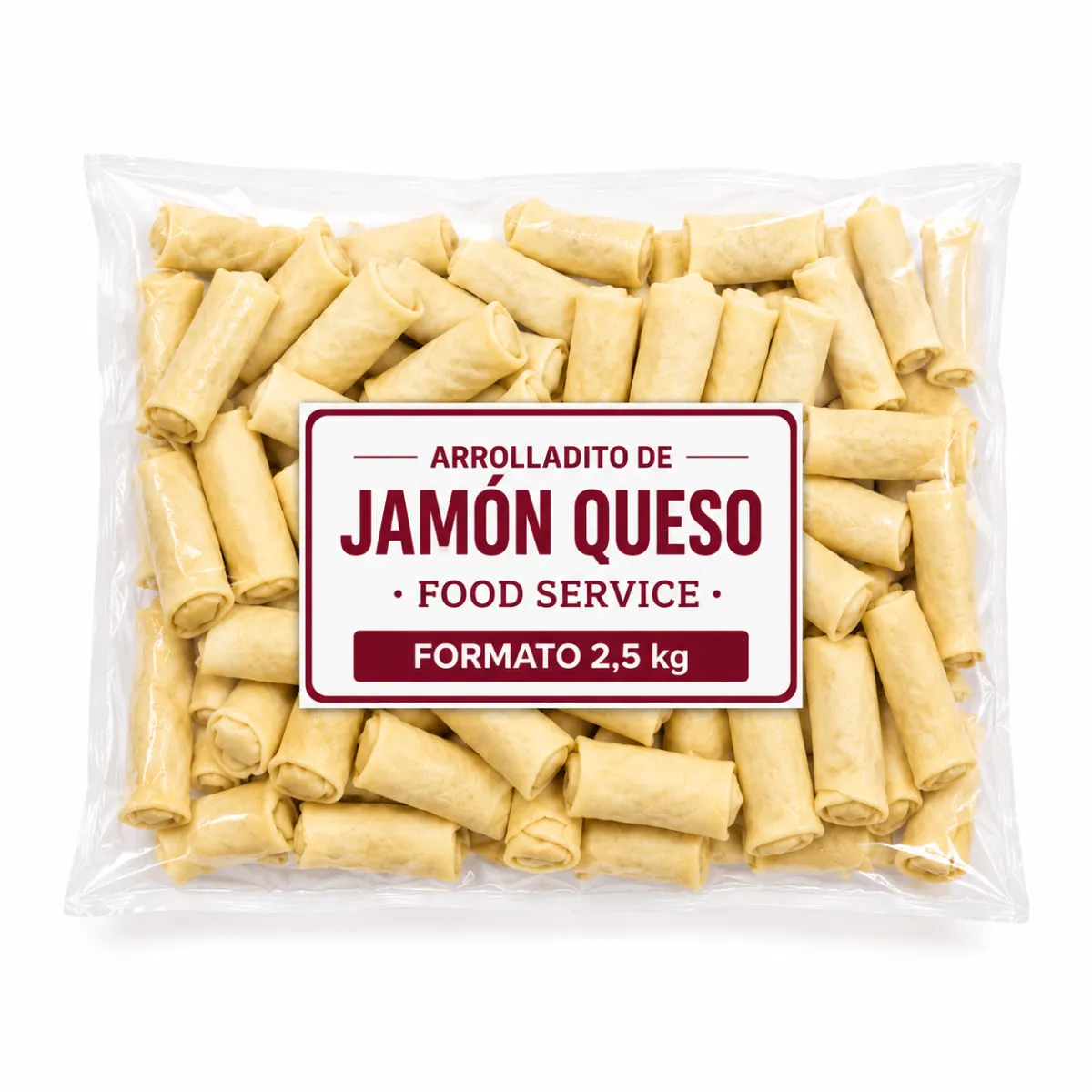 Arrollado de Jamón y Queso
