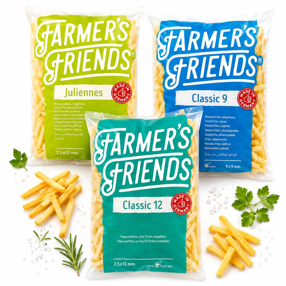 Papas Prefritas Farmers Friends
